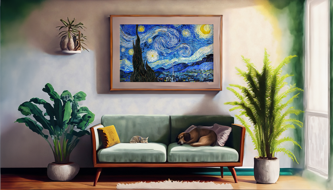 Brushstrokes and Emotions: Decoding Van Gogh's Colorful Works of Art
