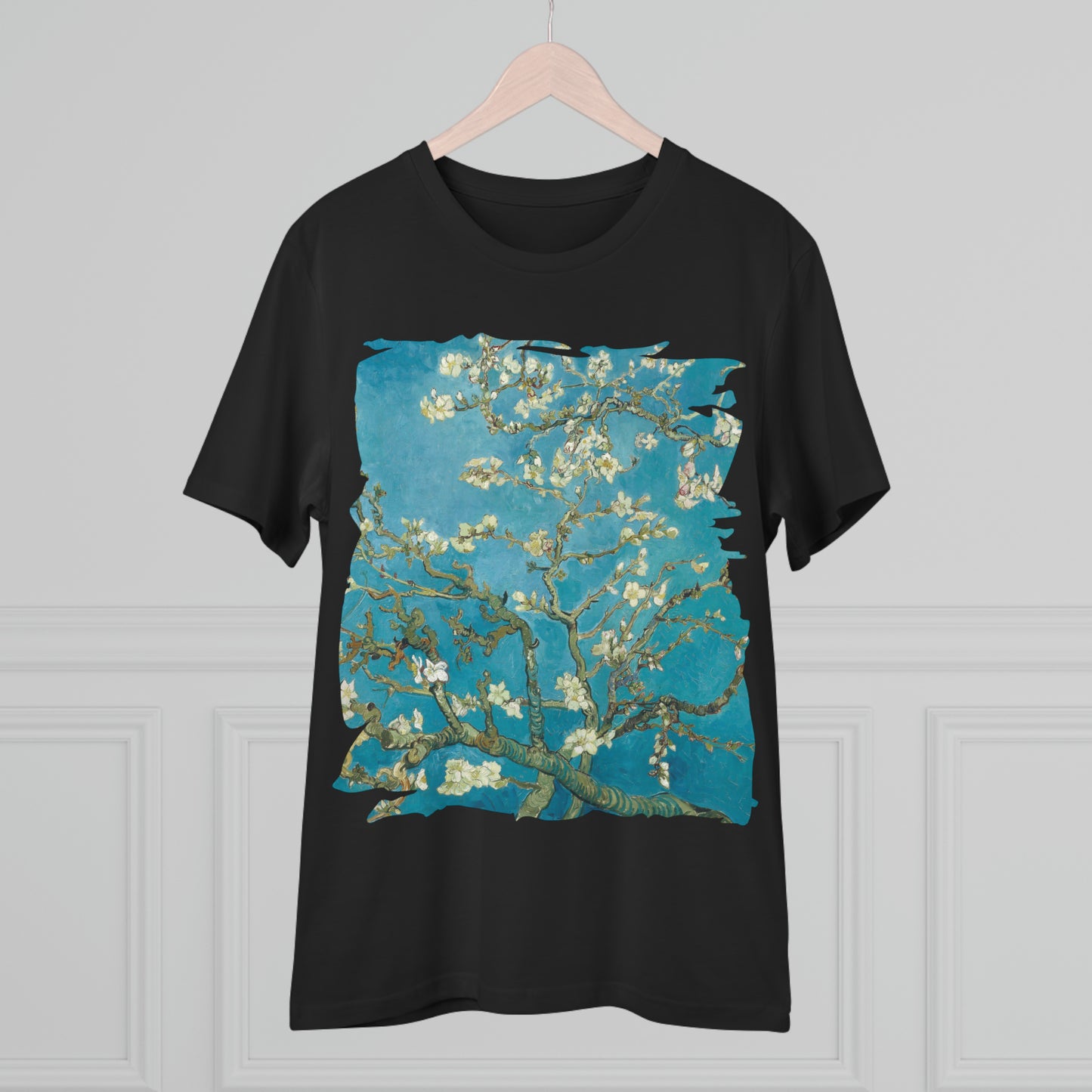 Van Gogh's Almond blossom (1890) - Original Fine Art Print Organic Cotton T-Shirt Unisex