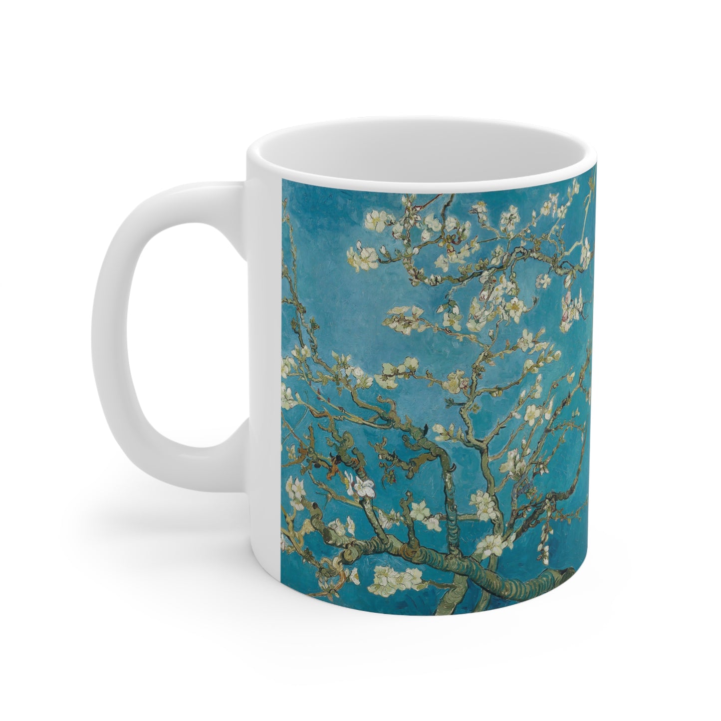 Van Gogh's Almond blossom (1890) - Original Fine Art Print Ceramic Coffee Mugs, 11oz, 15oz