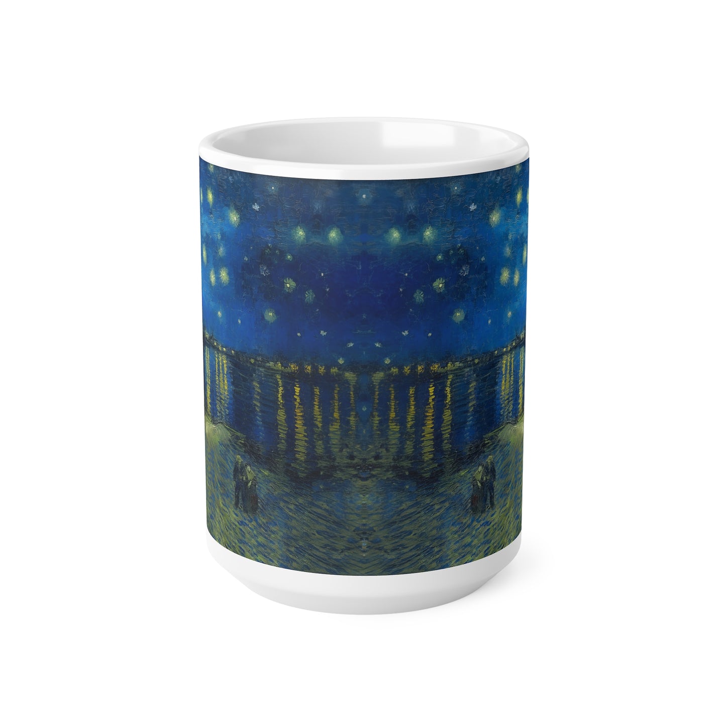 Van Gogh's Starry Night Over the Rhone (1888) - Original Fine Art PrintCeramic Coffee Mugs, 11oz, 15oz