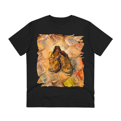 Van Gogh's Shoes (1888) - Original Fine Art Print Organic Cotton T-Shirt Unisex