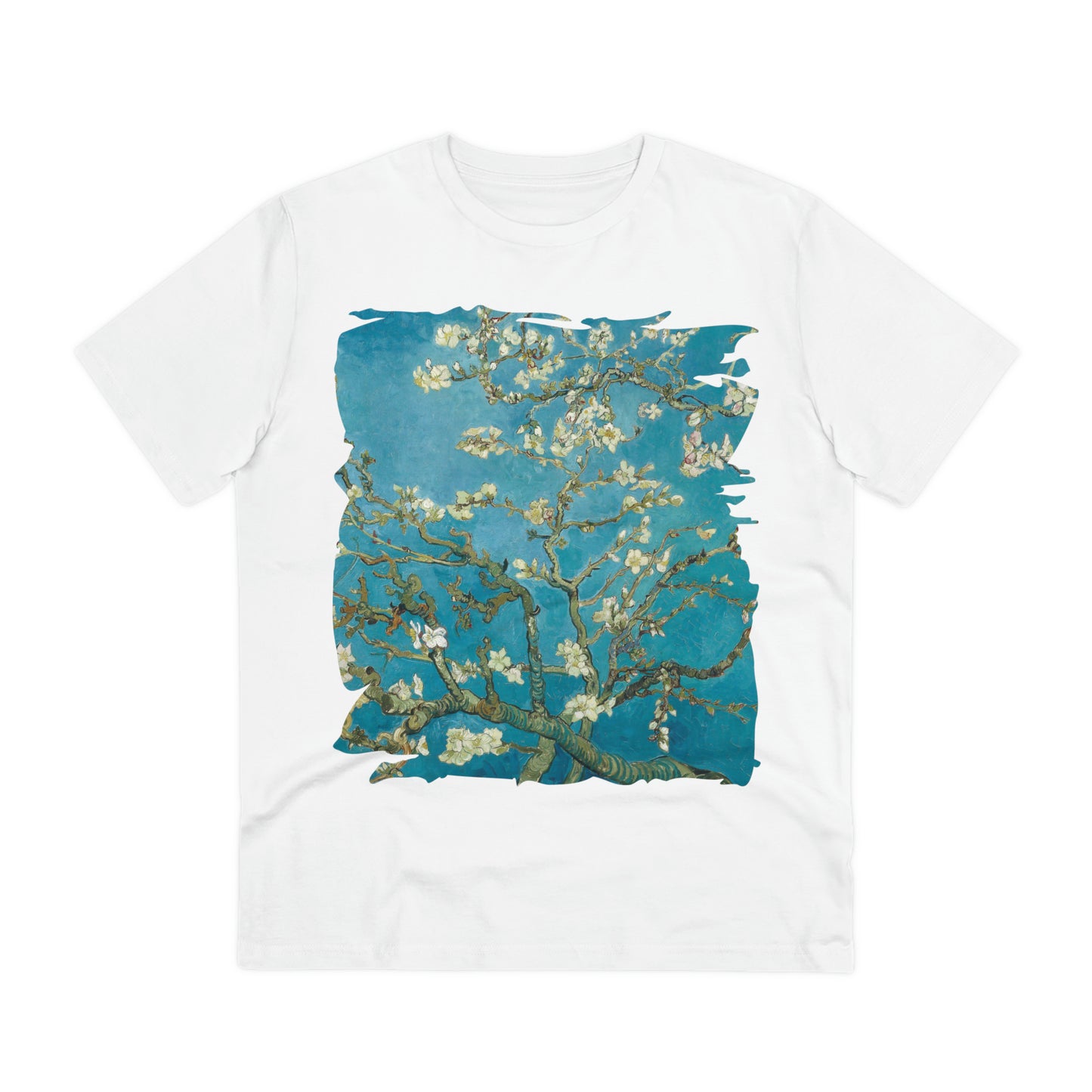 Van Gogh's Almond blossom (1890) - Original Fine Art Print Organic Cotton T-Shirt Unisex