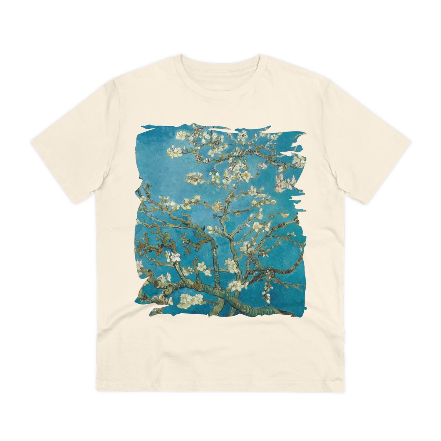 Van Gogh's Almond blossom (1890) - Original Fine Art Print Organic Cotton T-Shirt Unisex